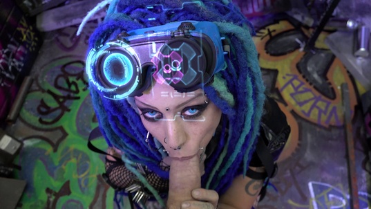 9. Download full pics of Cybergothic from unrealporn.com