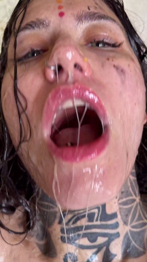1. Download full pics of Cum on the Tonsils from xxldeepthroat.com